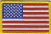 USA Flaggenpatch 4x6cm von Yantec