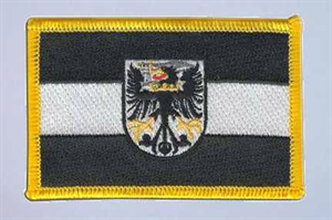 Westpreußen Flaggenpatch 4x6cm von Yantec