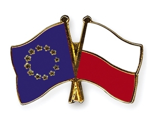 Freundschaftspin Europa - Polen