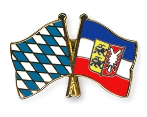 Freundschaftspin Bayern - Schleswig Holstein