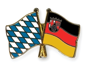 Freundschaftspin Bayern - Rheinland Pfalz