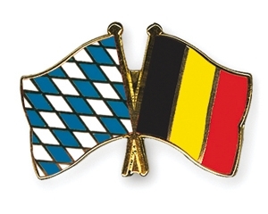 Freundschaftspin Bayern - Belgien