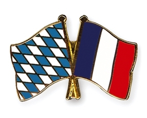 Freundschaftspin Bayern - Frankreich
