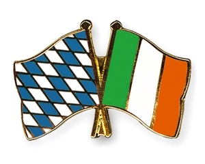 Freundschaftspin Bayern - Irland