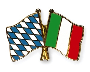 Freundschaftspin Bayern - Italien