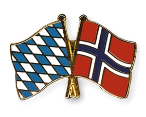 Freundschaftspin Bayern - Norwegen