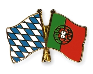 Freundschaftspin Bayern - Portugal