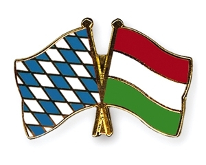 Freundschaftspin Bayern - Ungarn