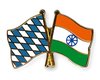 Freundschaftspin Bayern - Indien