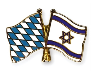 Freundschaftspin Bayern - Israel