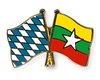 Freundschaftspin Bayern - Myanmar