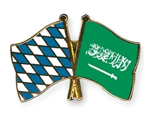 Freundschaftspin Bayern - Saudi Arabien
