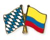 Freundschaftspin Bayern - Kolumbien