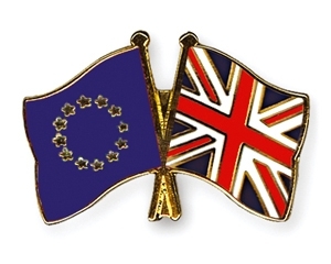 Freundschaftspin Europa - Großbritannien