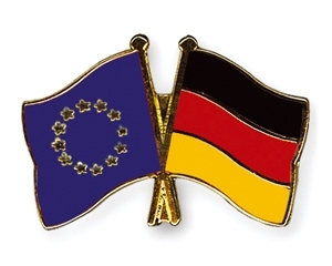 Freundschaftspin Europa - Deutschland
