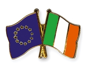 Freundschaftspin Europa - Irland