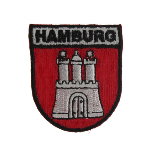 Hamburg Wappenpatch Klein
