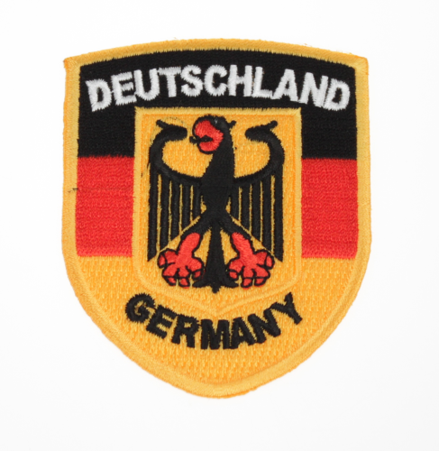 Deutschland mit Wappen Wappenpatch