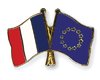 Frankreich - Europa Freundschaftspin
