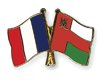 Frankreich - Oman Freundschaftspin