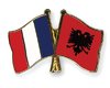 Frankreich - Albanien Freundschaftspin