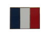Frankreich Flaggenpin eckig