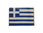 Griechenland Flaggenpin eckig