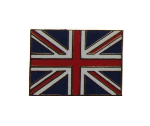 Großbritannien Flaggenpin eckig