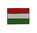 Ungarn Flaggenpin eckig