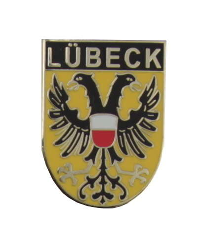 Lübeck Wappenpin Stadtwappen