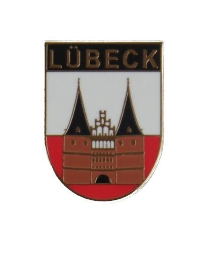 Lübeck Holstentor Wappenpin