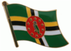 Dominica Flaggenpin