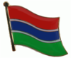 Gambia Flaggenpin