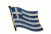 Griechenland Flaggenpin