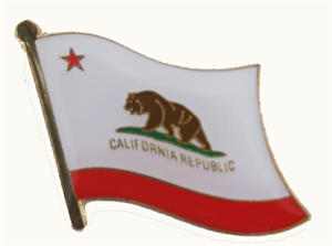 Kalifornien Flaggenpin