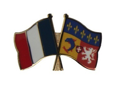 Frankreich - Rhôn-Alpes Freundschaftspin