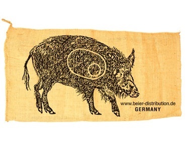 Schieß - Sack Wildschwein ca. 54 x 102 cm
