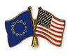 Freundschaftspin Europa - USA
