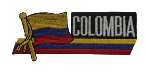 Kolumbien Sidekick-Aufnäher