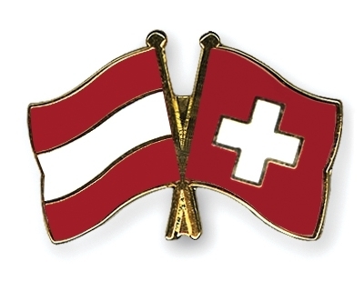 Österreich - Schweiz Freundschaftspin