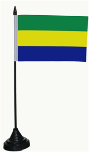 Tischflagge Gabun