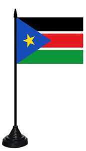 Tischflagge Süd Sudan