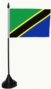 Tischflagge Tansania