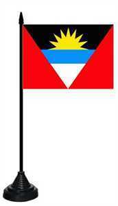 Tischflagge Antigua&Barbuda