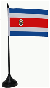 Tischflagge Cost Rica