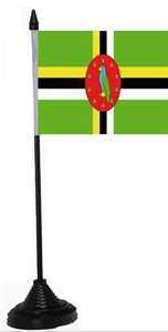 Tischflagge Dominica