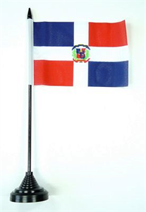 Tischflagge Dominikanische Republik