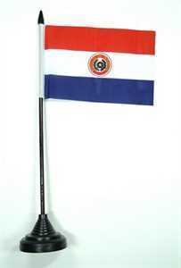 Tischflagge Paraguay