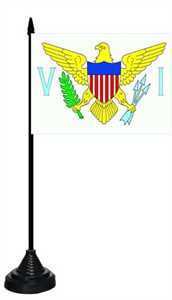 Tischflagge Virgin Islands