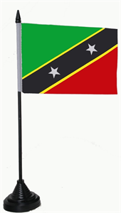 Tischflagge St. Kitts & Nevis